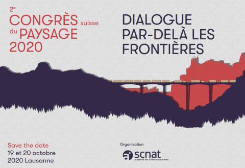 affiche du 2e congrès suisse du paysage