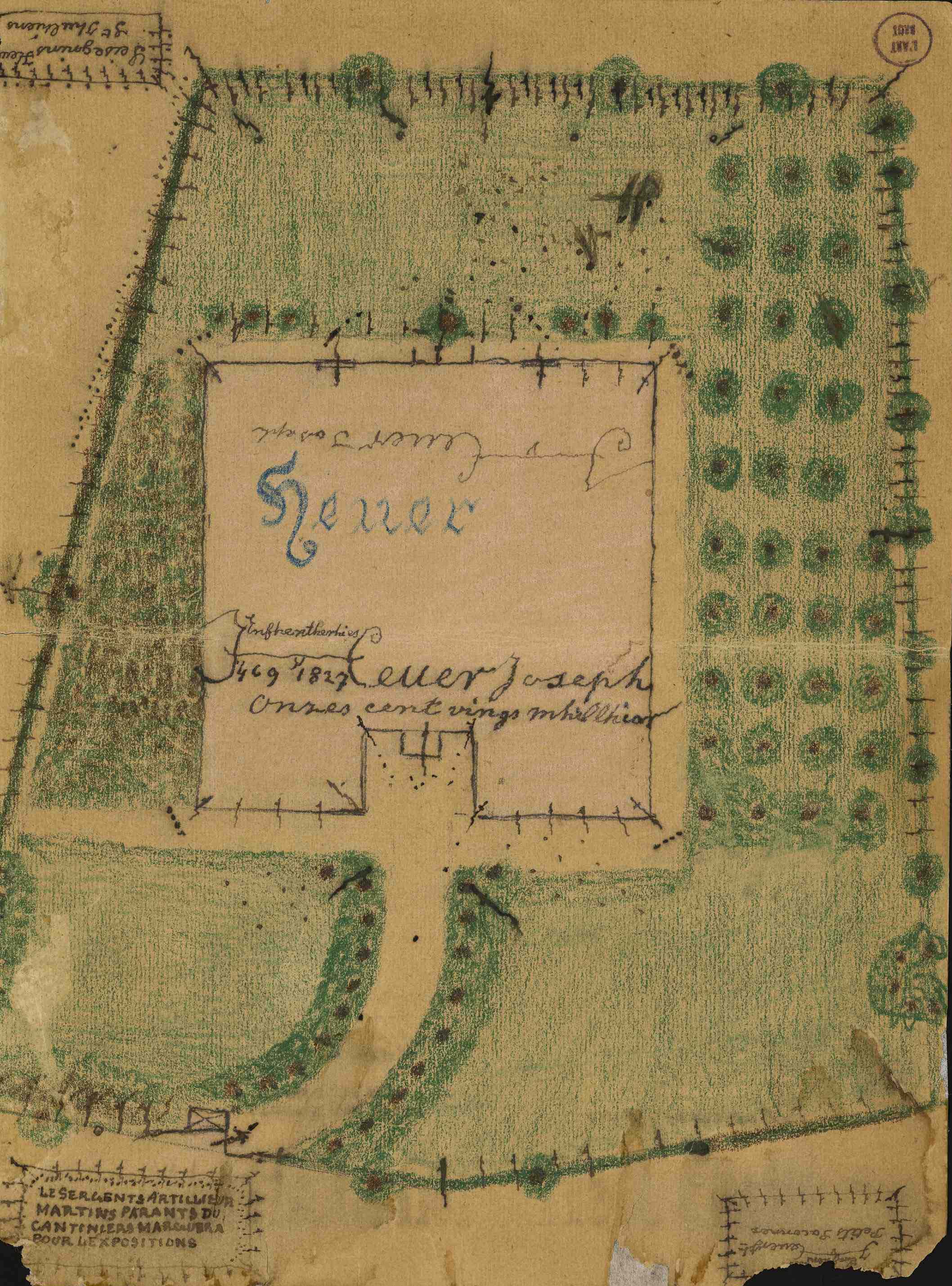 Dessin de Joseph Heuer