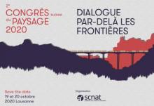affiche du 2e congrès suisse du paysage